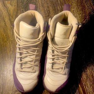 The air Jordan 12 Retro GS Pro Purple